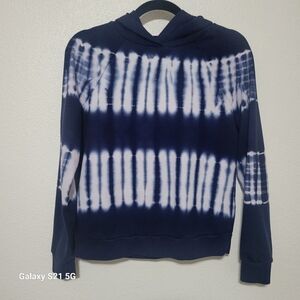 Madewell hoodie sweatshirt material size xs tiedye